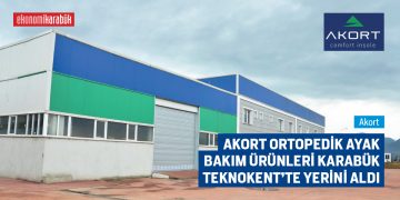 AKORT ORTOPEDİK AYAK BAKIM ÜRÜNLERİ KARABÜK TEKNOKENT’TE YERİNİ ALDI