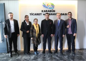 AFRİKA TİCARET MERKEZLERİ KURUCUSU UTKU BENGİSU’DAN KARABÜK TSO’YA ZİYARET